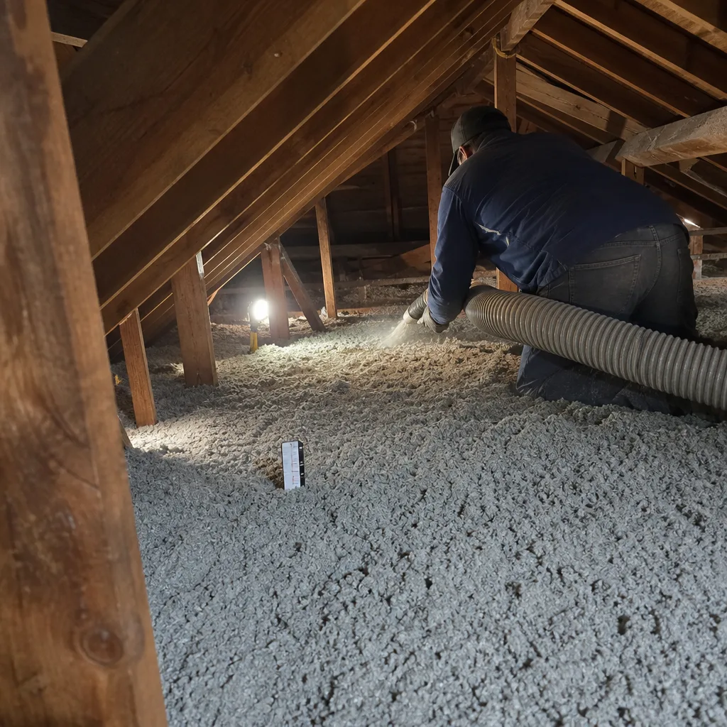 Attic Insulation in Campbell